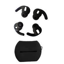 Ascensao capa de silicone protetora para fones de ouvido, capa de silicone para xiaomi airdots pro 2 air 2s tws case de fone de ouvido pontas gancho 2024 - compre barato