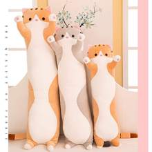 90cm Plush Toys Animal Cat Cute Creative Long Soft Toys Office Lunch Break Nap Sleeping Pillow Cushion Stuffed Doll for Kids 2024 - buy cheap