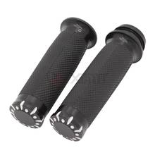 1" 25mm Motorcycle CNC Aluminium Handlebar Grips For Harley Electronic Throttle by Wire Touring Tri-Glide 2008-2017 2024 - buy cheap