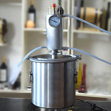 Kit de destilador de álcool moonshine de 12l, máquina de fabricação de carnes, destilaria de fermentação caseira, álcool 2024 - compre barato