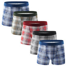 calzoncillo hombre 5pcs/lot Underwear Men Boxers Cotton Shorts Boxershorts Home Underpants Men Underwear Boxer cuecas masculina 2024 - buy cheap