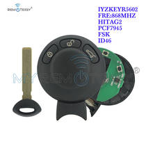 Remtekey Remtekey car key keyless 868Mhz IYZKEYR5602 entry for Mini Cooper 2007 2008 2009 2010 2011 3 button remote key 2024 - buy cheap