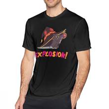 Футболка Megumin Konosuba Chomusuke Explosion, потрясающая футболка из 100% хлопка, Мужская футболка с графическим принтом и коротким рукавом 2024 - купить недорого