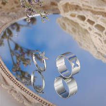 Набор колец с металлическим кольцом в форме бабочки, модное открытое Ювелирное Украшение для влюбленных, на годовщину вечерние вечеринку вечерние хороший подарок 2024 - купить недорого