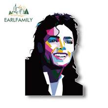 EARLFAMILY-pegatinas Pop wind Michael Jackson para coche, 13cm x 9,2 cm, calcomanías de vinilo para todo el cuerpo, calcomanías para arañazos y oclusión 2024 - compra barato