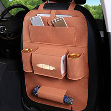 Organizador Universal para asiento trasero de coche, bolsa de almacenamiento multibolsillo, soporte para tableta para Interior de coche, accesorios de red de almacenamiento 2024 - compra barato