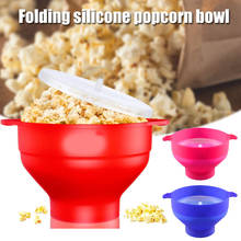 Microwave Silicone Popcorn Collapsible Hot Air Microwavable Popcorn Bowl BPA Free Dishwasher Safe for Home LB88 2024 - buy cheap