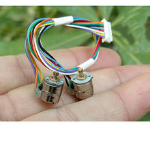 2pcs Mini Micro 2-phase 4-wire 8MM Small Stepper Motor Set Shaft-Dia 2mm DC5V with 9 Teeth 0.2M Metal Gear for Digital Camera 2024 - buy cheap