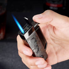 FOCUS Inflatable Straight Charge Lighter Windproof Cigar Creative Metal Lighter 2024 - buy cheap