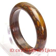 Jade Bangle Bracelet Men Chinese Brown Amulet Natural for Jewelry 5A+ Gifts Fashion Women Charm 2024 - buy cheap