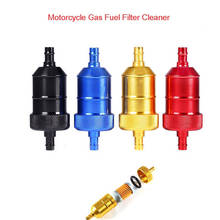 8mm Petrol Gas Fuel Filter Cleaner For Motorcycle Pit Dirt Bike ATV Quad Inline Oil Gas Fuel Filter 5 Color  2024 - buy cheap