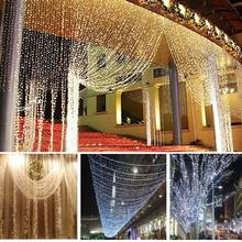 3m X 3m 300 LED Light LED Curtain Lamp Romantic Christmas Decorations for Home Navidad New Year Decoration Garland Natale Natal. 2024 - buy cheap