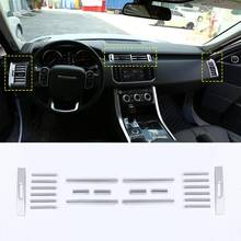 For Land Rover Range Rover Sport 2014-2018 Side Console Air Outlet Vent Cover Trim Interior Accessories 22pcs/set 2024 - buy cheap