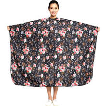Hairdressing Salon Professional Barber Haircut Capes Fashion Rose Flower Bronzing Waterproof Hairdresser Hair Cutting Apron Gown 2024 - buy cheap
