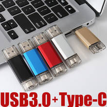 USB Flash Drive 3.0 USB C OTG Pendrive 32GB 64GB 128GB 256GB For Xiaomi Redmi5 For Samsung S9 Plus Note 9 Memory Stick Pen Drive 2024 - buy cheap