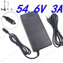 54.6V 3A Li-ion Battery Charger For 13S 48V electric bike lithium battery Charger i-walk Urban2 Electric bike Free shipping 2024 - buy cheap