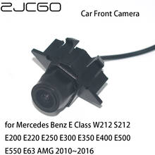 ZJCGO-cámara con logotipo de Vista frontal para estacionamiento, imagen positiva para Mercedes Benz Clase E W212 S212 E200 E220 E250 E300 E350 E400 E500 E550 2024 - compra barato
