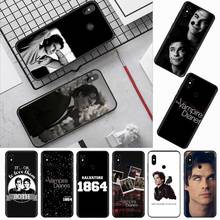 Funda de teléfono de la famosa serie de TV de Vampire Diaries para Xiaomi Redmi note 7 8 9 t k30 max3 9 s 10 pro lite 2024 - compra barato