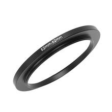 52mm-62mm 52mm to 62mm Black Step Up Ring Adapter for Camera 2024 - buy cheap