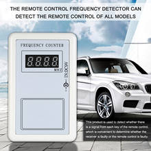 Пульт дистанционного управления беспроводной Частотный детектор счетчик частоты тестер ручной проверки неисправностей для автомобиля счетчик 2024 - купить недорого