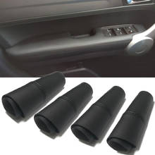 4pcs microfiber leather door panel armrest cover trim interior accessories for Honda CRV CR-V 2007 2008 2009 2010 2011 2012 2024 - buy cheap
