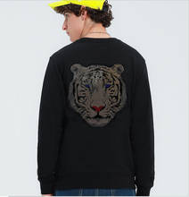 2020 Newest Mens Sweatershirt Autumn Winter Man Hot drill lose design Men Casual hoodies on back Rhinestones 2024 - buy cheap