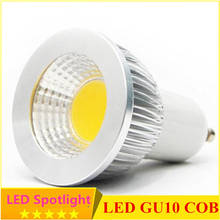 Bombilla Super brillante GU10 regulable, 110V, 220V, blanco cálido/puro/frío, 85-265V, 6W, 9W, 12W, GU10 COB, foco LED GU10 2024 - compra barato