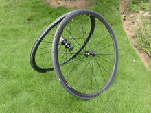 FLX-WS-TW3 Full Carbon 700C Road Bike Tubular Wheelset Depth 38mm Toray Carbon Wheel Rim Basalt Brake Side  Width 25mm 2024 - buy cheap