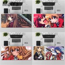 Maiya высокое качество аниме Toradora Aisaka Taiga индивидуальный игровой коврик для мыши для ноутбука Бесплатная доставка большой коврик для мыши Коврик для клавиатуры 2024 - купить недорого