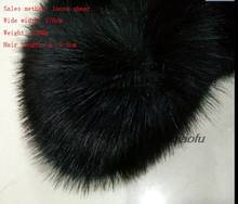 New thick high imitation fox fur fur fabric  Plush shoes and bags  fabric 2024 - buy cheap