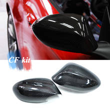 CF Kit de cubiertas de espejo retrovisor lateral de coche, accesorios de fibra de carbono para BMW Z4 E89, estilo de coche 2024 - compra barato