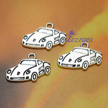 30pcs/lot--20x13mm, Antique silver plated car Charms  ,DIY supplies, Jewelry accessories 2024 - buy cheap