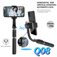 FANGUOTSI 2021 New Bluetooth handheld gimbal stabilizer selfie stick expandable handheld monopod mini tripod For Android IOS 2024 - buy cheap