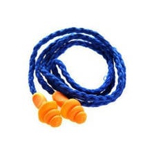 10pcs/lot Silicone Corded Ear Plugs Ears Protector for Swimming Waterproof Reusable Noise Proof Earplug with Rope 2024 - buy cheap
