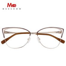 MEESHOW brand Glasses Frame women cat eye Eyeglasses Female Myopia Optical Frames Europe classic prescription glasses 6915 2024 - buy cheap