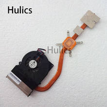 Hulics Original Laptop Cooling fan for ASUS A72 A72J K72 K72J K72JF K72JR K72D K72DR With heatsink - KSB06105HB 9J30 13GNY71AM01 2024 - buy cheap