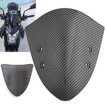 Motorcycle Carbon Fiber Front Windshield WindScreen Wind Deflector For Kawasaki ER-6N ER6N 2012 2013 2014 2024 - buy cheap