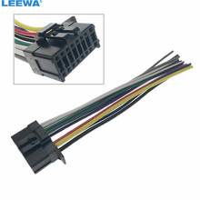 LEEWA Auto Universal 16Pin Car Wire Harness Adapter Connector Plug For Pionner DVD CD Radio Stereo Wire Cable #CA6476 2024 - buy cheap