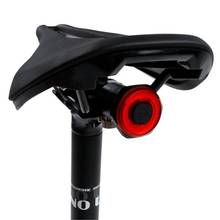 MEROCA Интеллектуальный индукционный тормозной задний светильник, светильник для горного велосипеда с зарядкой от Usb, для ночной езды на велосипеде 2024 - купить недорого