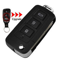 Kutery Upgrade Folding Car Key Shell For Kia Hyundai Elantra Sonata Genesis 3/4Buttons Remote Key Case Fob Cover HYN10/HYN14R 2024 - buy cheap