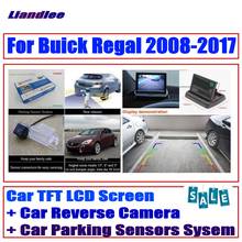 Автомобильная цифровая система датчиков парковки для Buick Regal 2008-2017 дисплей монитора задней камеры/CCD камера заднего вида 2024 - купить недорого