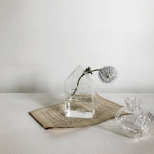 Vaso de flores para decoração de casamento, vaso de vidro 2024 - compre barato