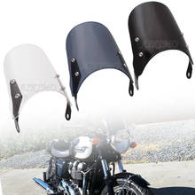 Deflectores de viento para parabrisas de motocicleta, Triumph Bonneville accesorio para/SE/T100/T120 2001-2017 Thruxton 900 03-15, pare-brise 3 colores 2024 - compra barato