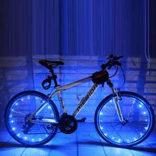 Bike Wheels Spoke Flash Light 20LED BLUE Motorcycle Cycling Bike Bicycle Wheels Spoke Flash Light Lamp LED Light Spoke Lamp #30 2024 - buy cheap