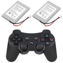 2 шт., Сменный аккумулятор для беспроводного контроллера Sony PS3, Bluetooth, аккумулятор для геймпада PS3 2024 - купить недорого