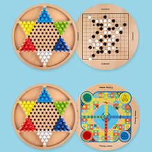 2 in 1 Traditional Chinese Checkers Board Game with Coloured Pegs for Adults 2024 - buy cheap