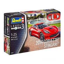 1/24 Revell Сборная модель Игрушечная машина Chevrolet Corvette C7 пластиковая сборка панели моделей автомобилей #07060 2024 - купить недорого