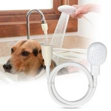 Pet Cat Dog Bathing Faucet Water Sprayer Shower Head Hose Kit Bath Spray Tool Can be used for pet dogs to bath and clean Plastic 2024 - buy cheap