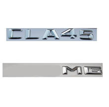 Insignias cromadas para el maletero, insignias con números y letras para Mercedes X117 W117 CLA45 para AMG 2024 - compra barato