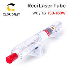 Cloudray Reci W6/T6 130W CO2 tubo láser caja de madera caja embalaje Dia. Máquina de grabado láser CO2 S6 Z6, 80mm/65mm 2024 - compra barato